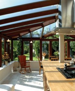 Large Conservatories as Kitchens